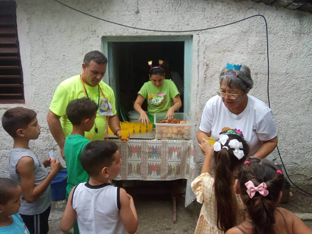 Momentos de alegría en la EBDV