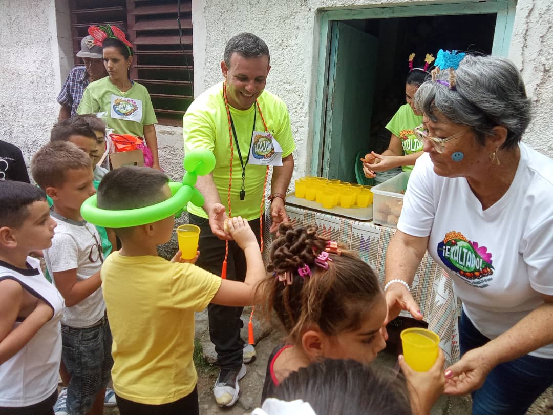Momentos de alegría en la EBDV